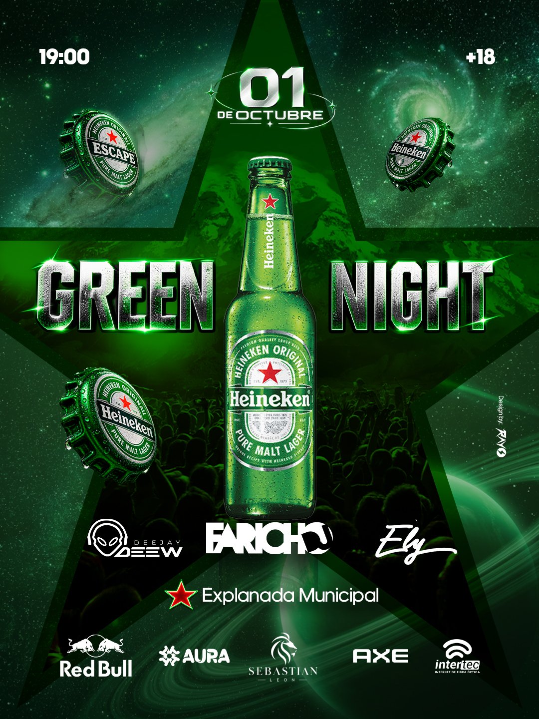GREEN NIGHT ( NOCHE HEINEKEN )
